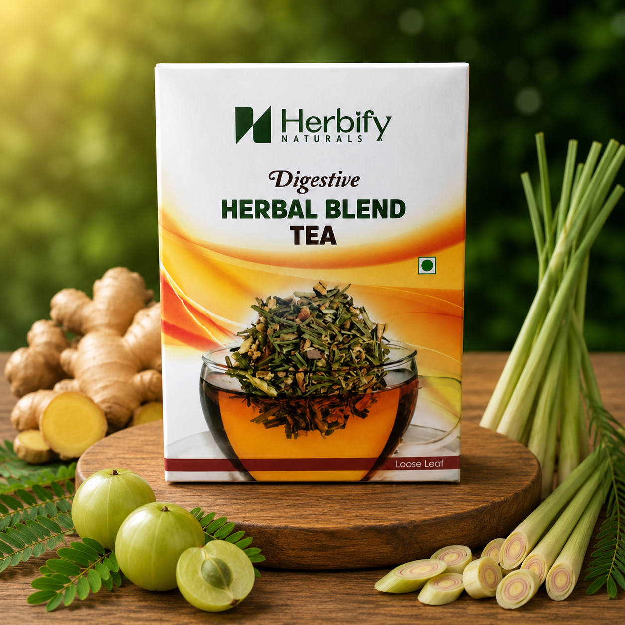 DIGESTIVE HERBAL BLEND TEA-R